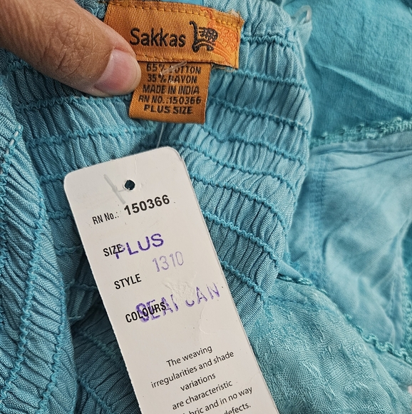 Sakkas Lady Mary Jacquard Corset Style Bodice  Handkerchief Hem Dress OS Plus sz - Picture 6 of 7